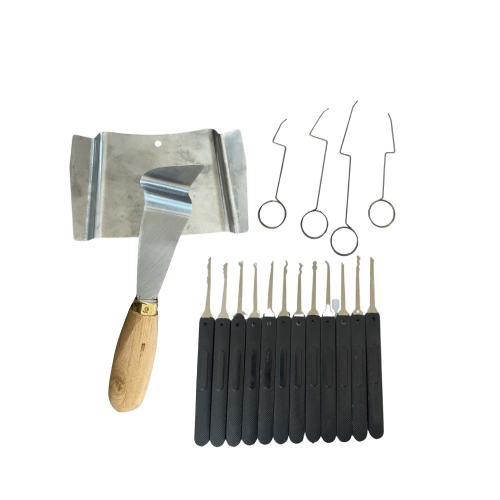 Türöffnungs Set Dietrich, Türfallengleiter (8)